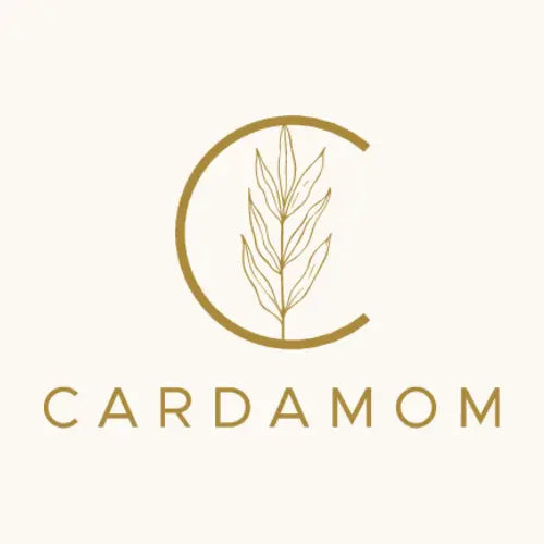 Caramon Logo auf creme Hintergrund